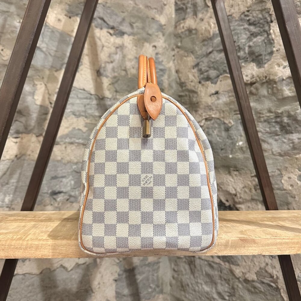 Louis Vuitton Damier Azur Speedy 35 Bag - Picture 2 of 16